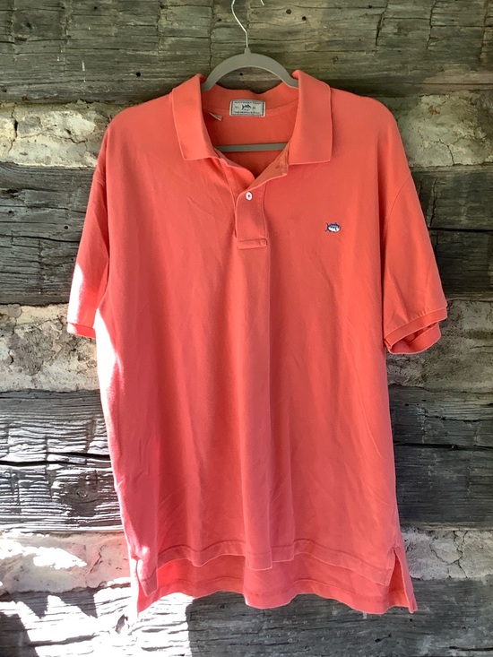 Southern Tide Other - Southern Tide Skipjack Coral Polo Shirt